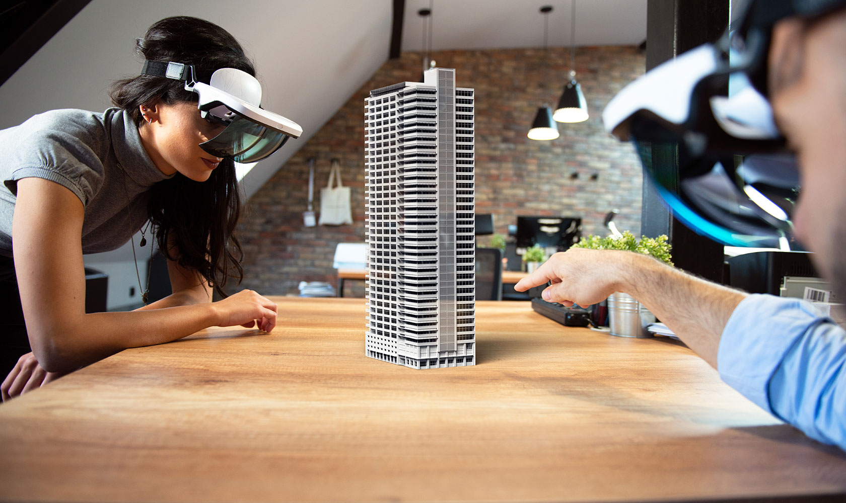 Visualisera projekt genom glasögon