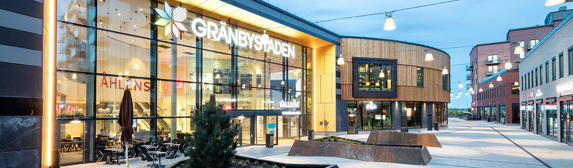 Bild på Gränby centrum