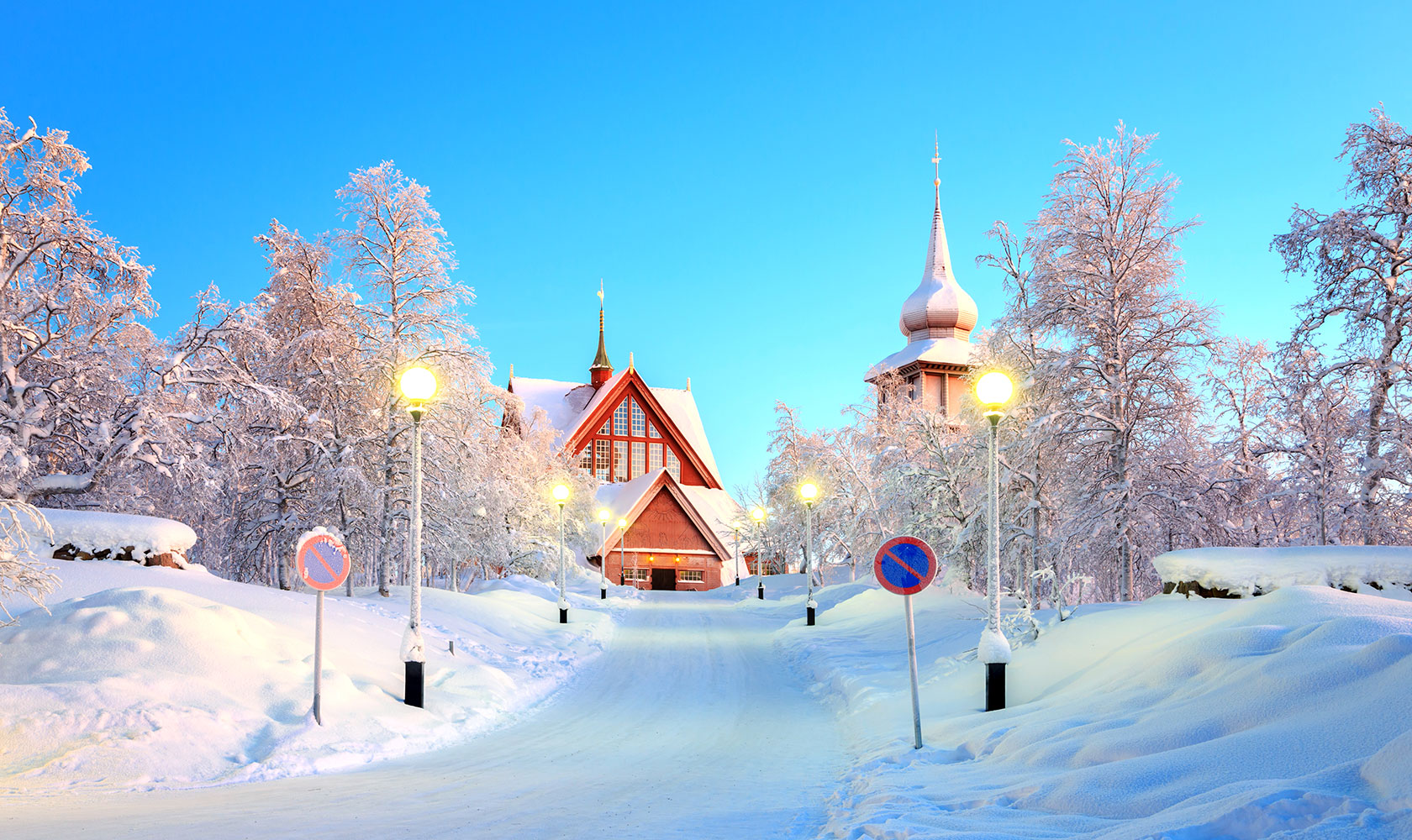 kiruna om vintern