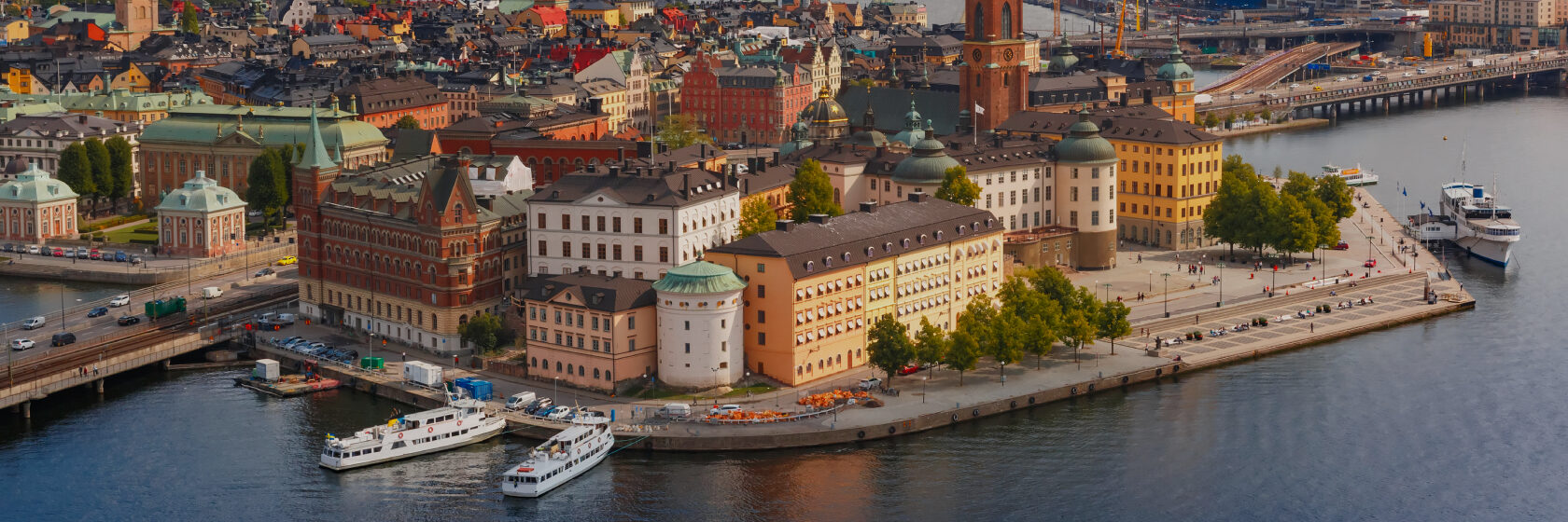 Vy över Stockholm