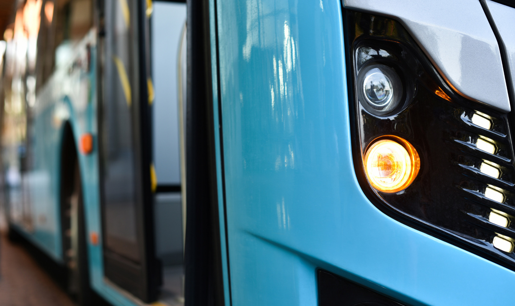 front på buss