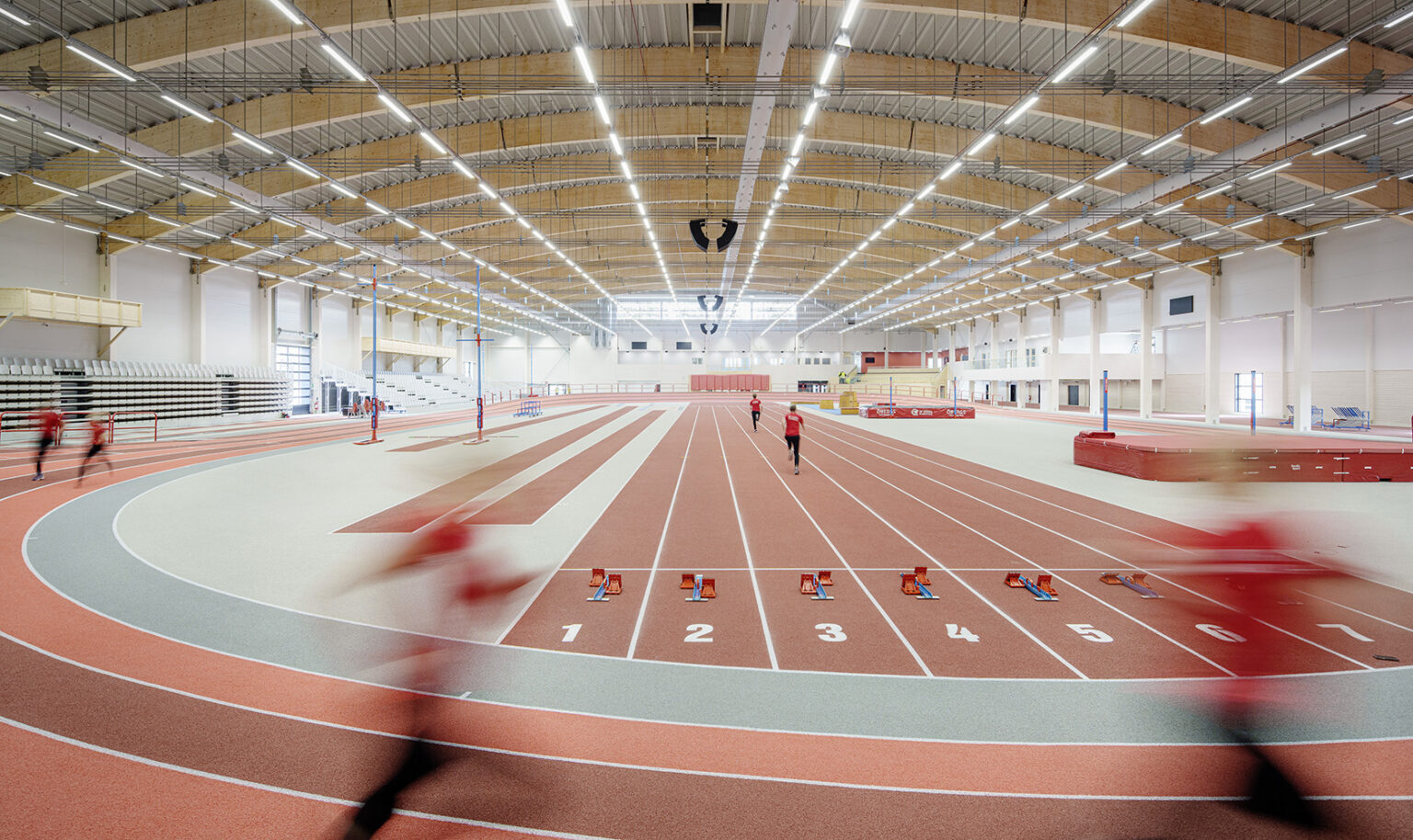 Nu invigs Karlstads nya inomhusarena i trä Sweco Sweden