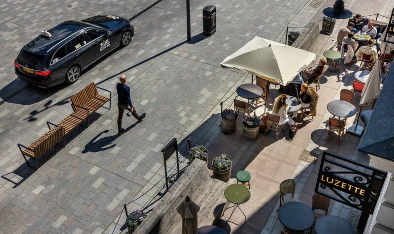 Uteservering centralplan