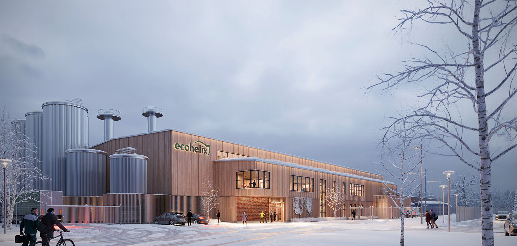 Ecohelix sett utifrån.