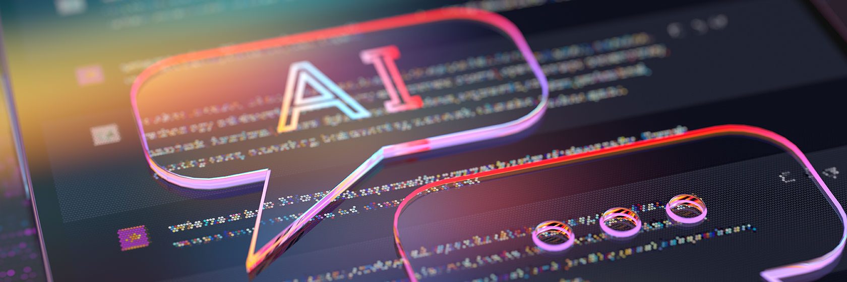 En AI chatbot på en mobil