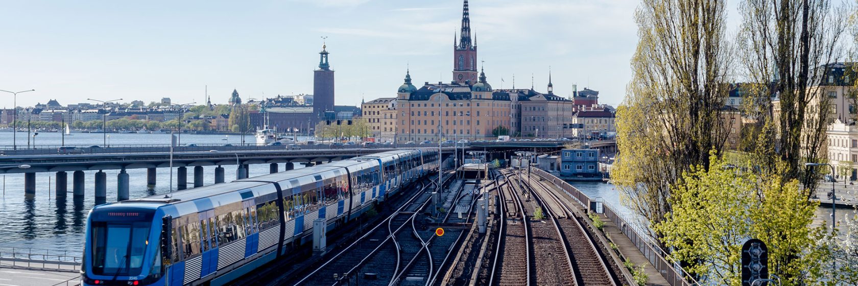 Tunnelbana på bro