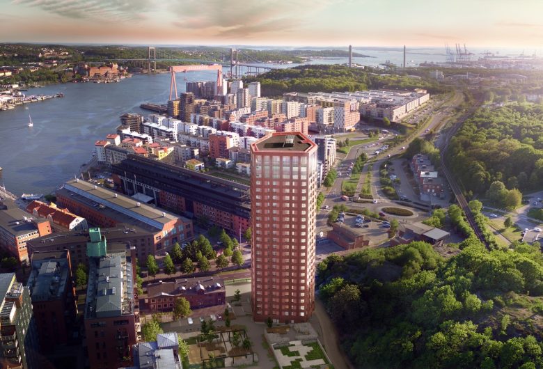 Visualisering av Brf Kronjuvelen Göteborg