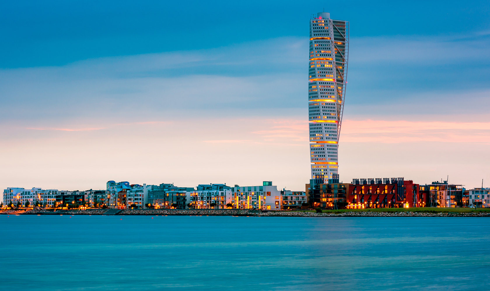 Malmö skyline
