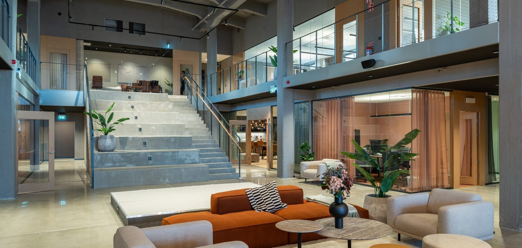 Kontor i industribyggnad
