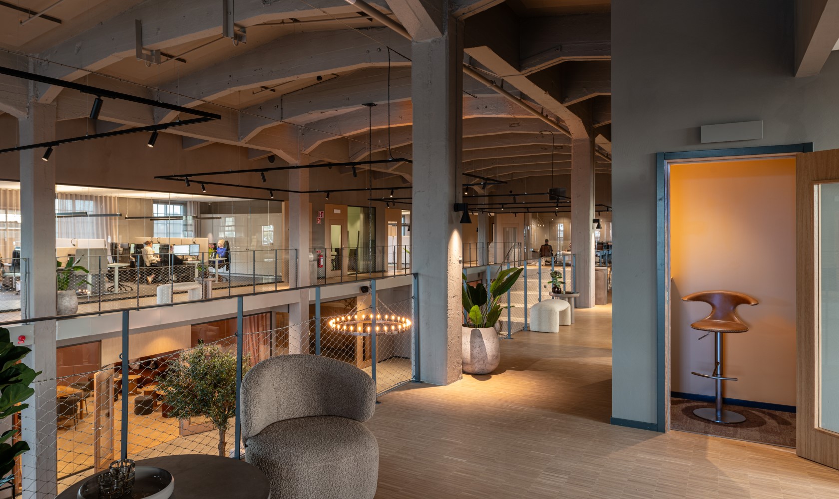 Kontor i industribyggnad