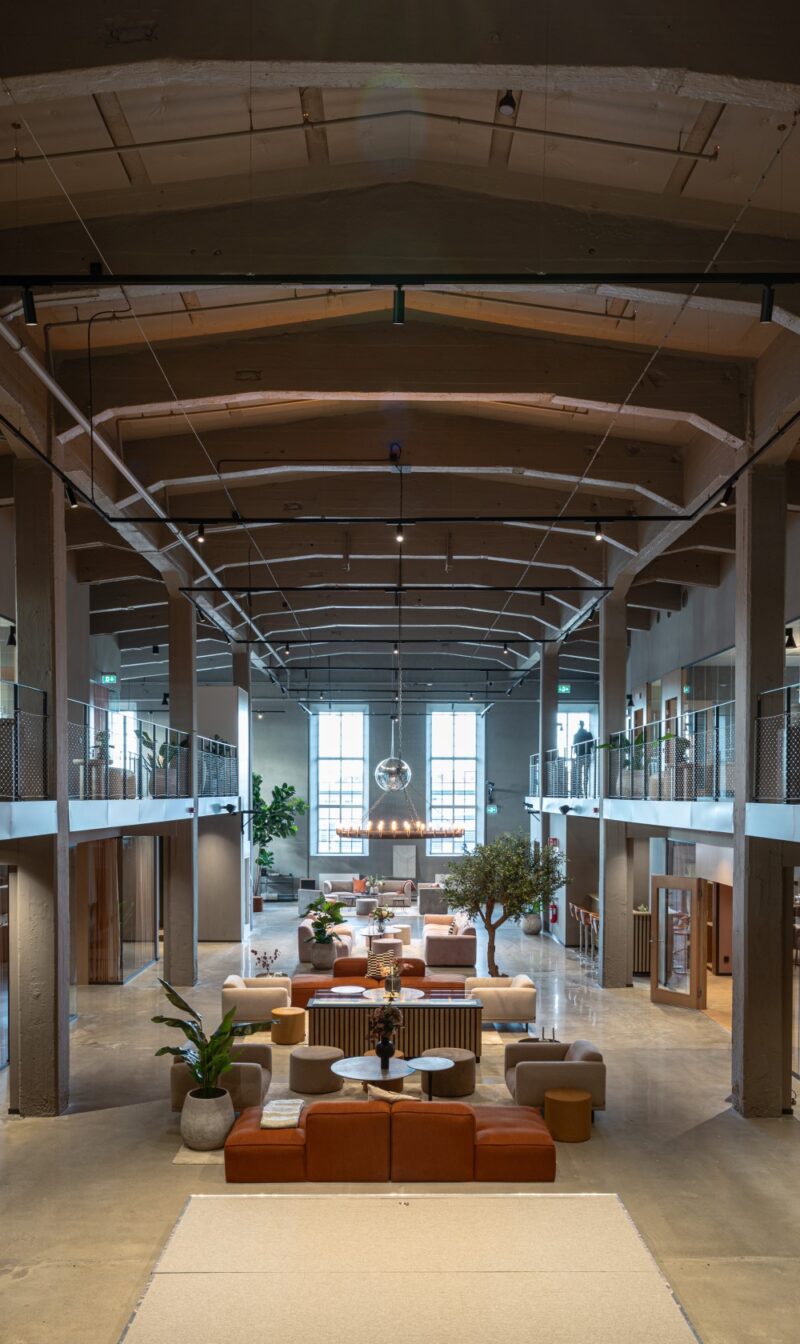 Kontor i industribyggnad