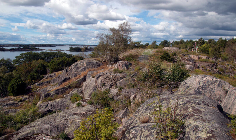 Klippor på Bergön