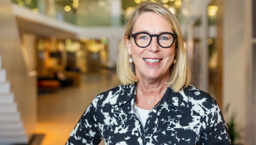 Porträtt på Ulla Bergström