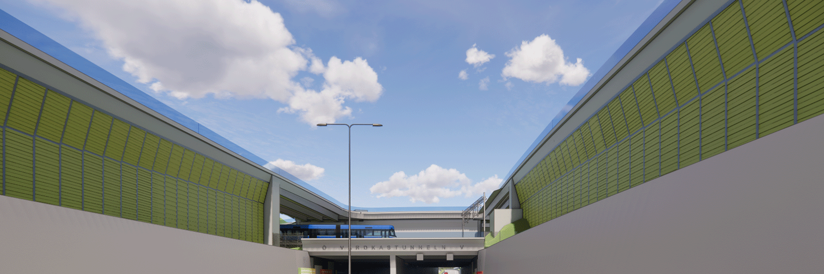 Visionsskiss av tunnelmynning