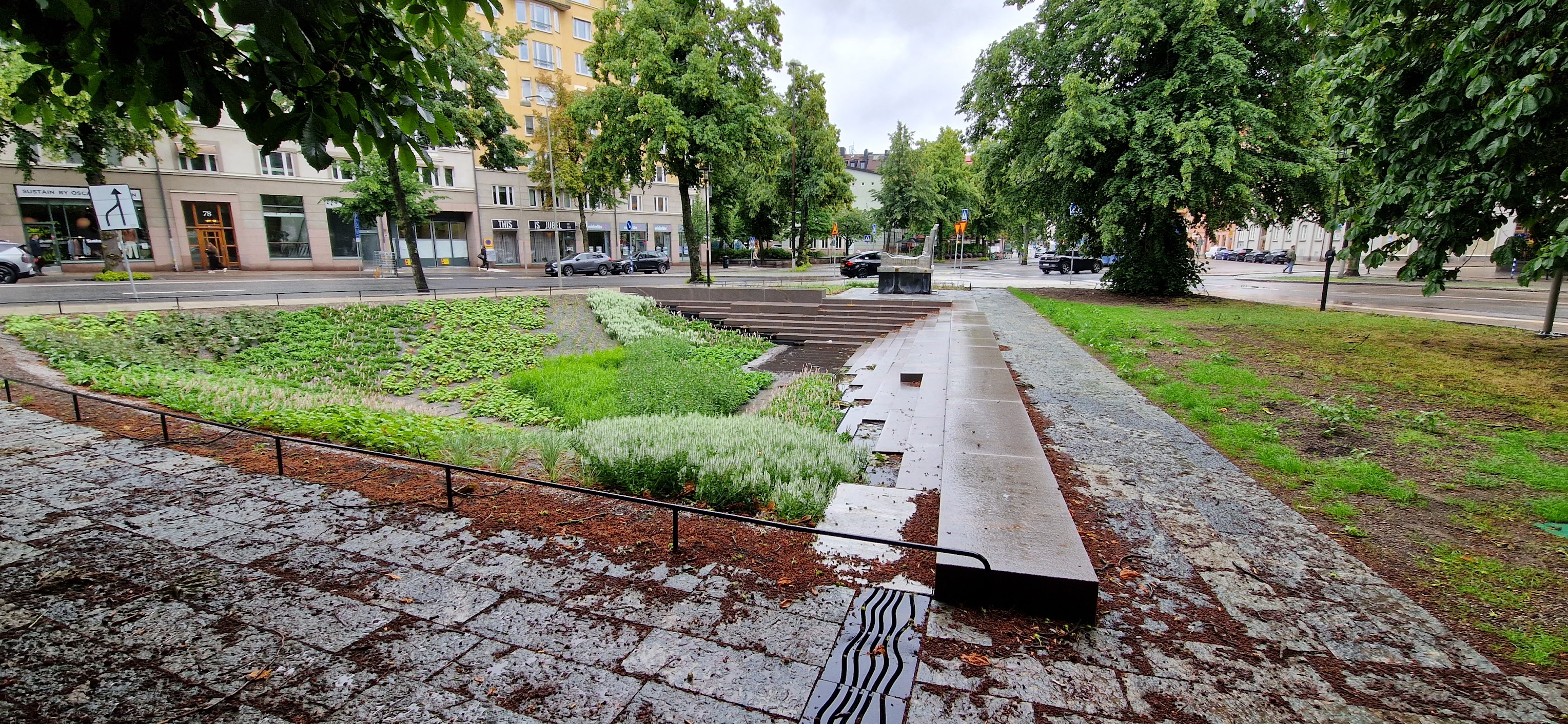 Jarlaplan dagvatten- och skyfallspark